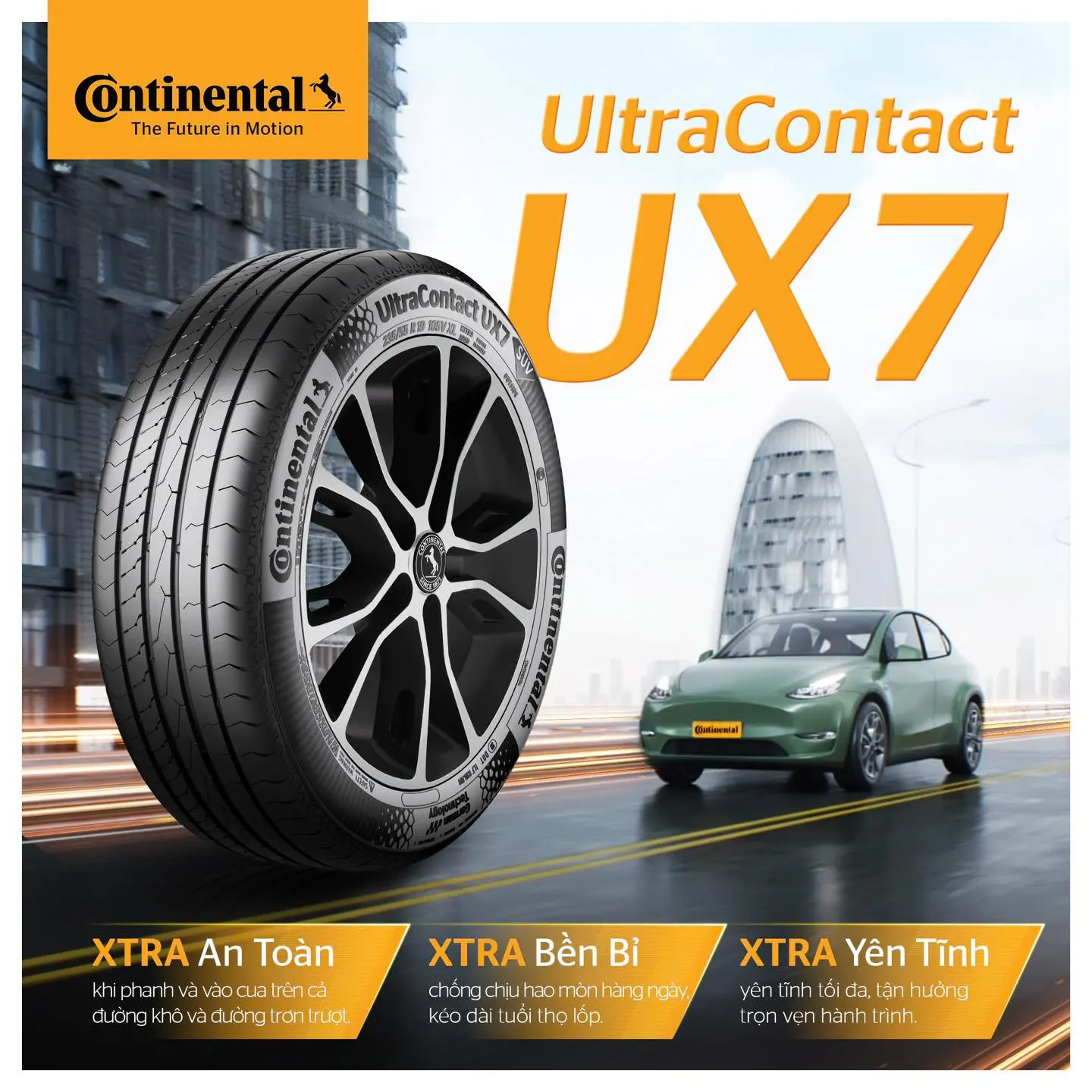 Lốp ô tô Continental UX7 235/60R18