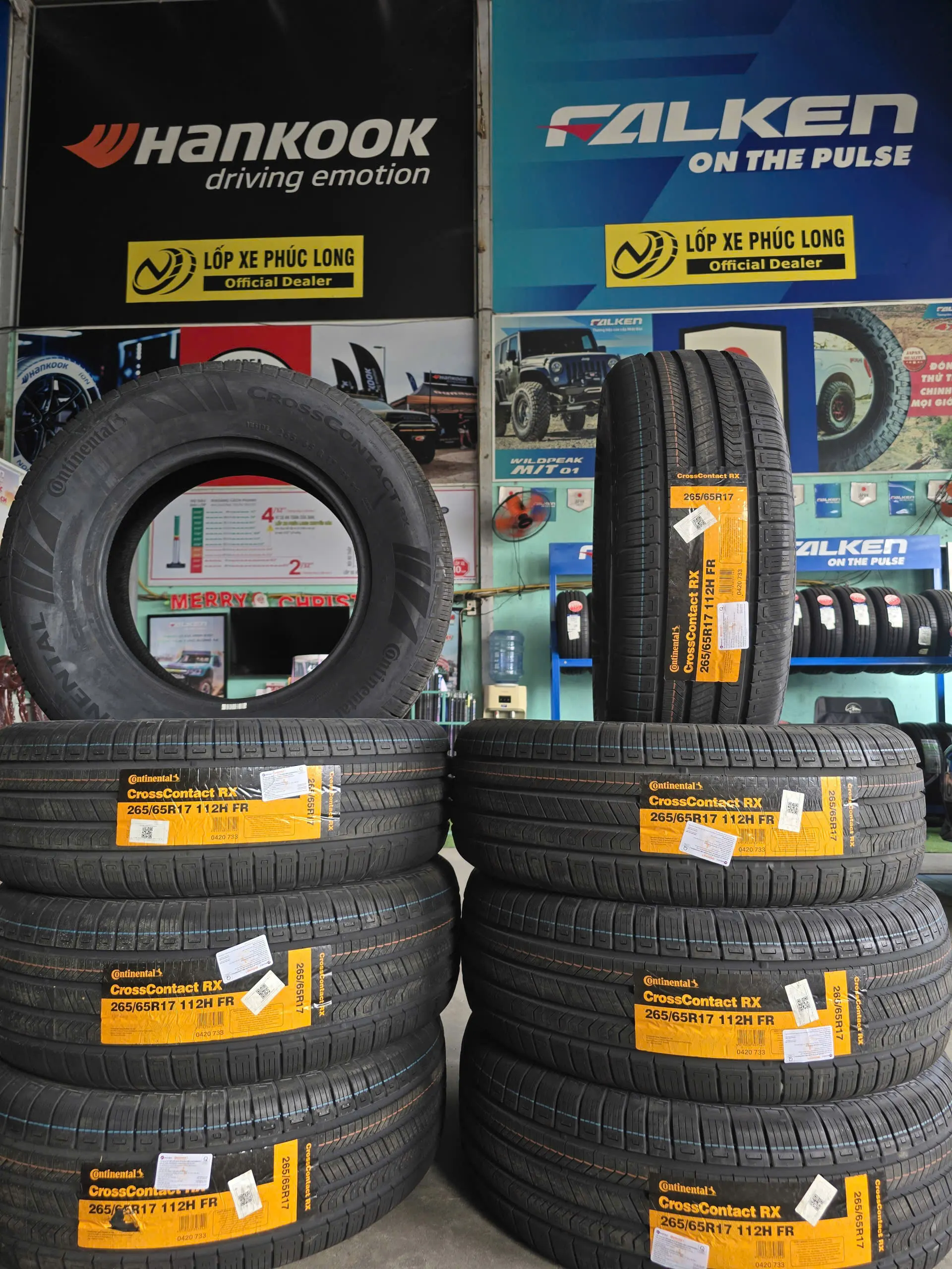 Lốp Continental CrossContact RX 265/65R17 112H FR