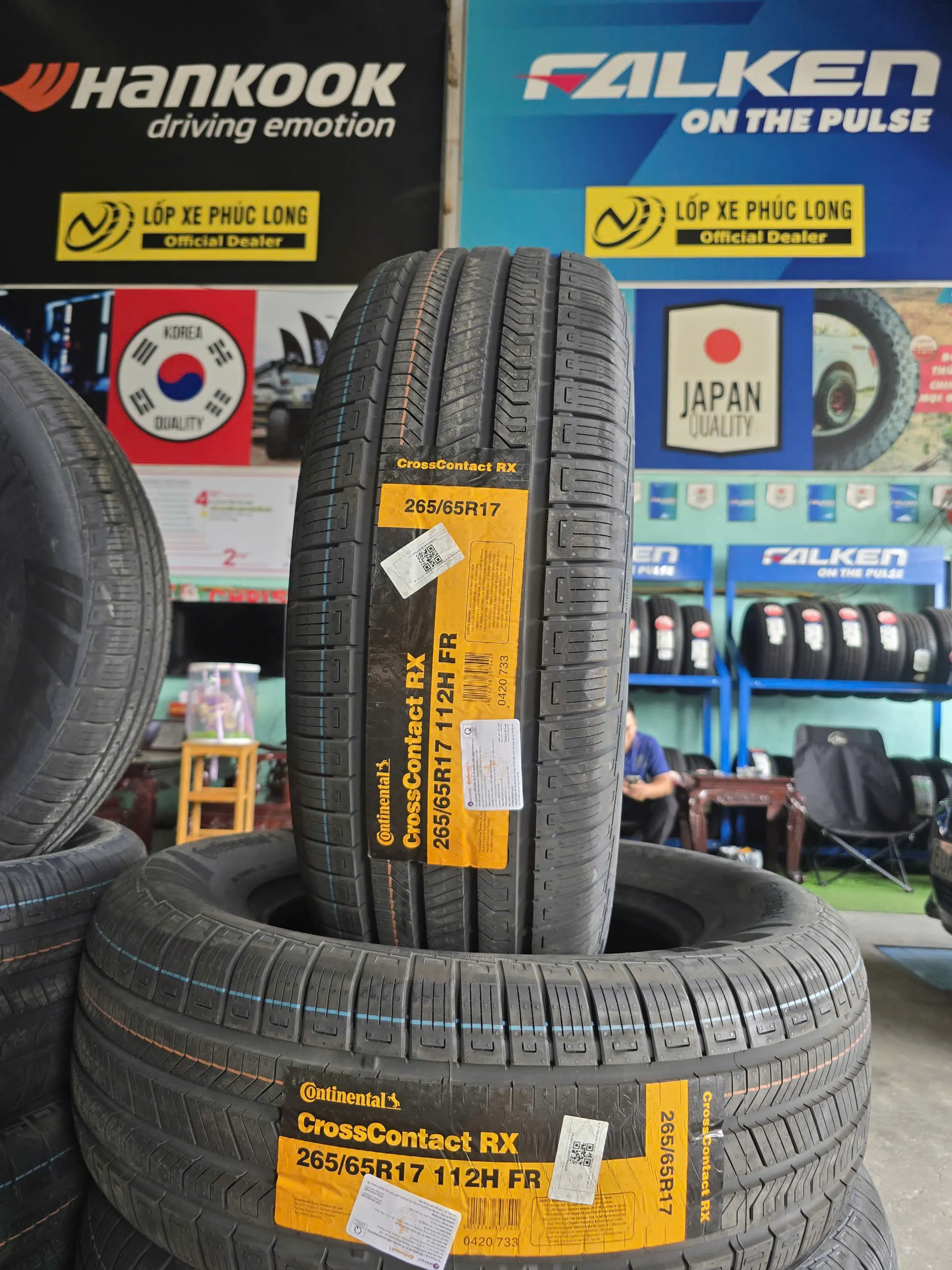 Lốp Continental CrossContact RX 265/65R17 112H FR