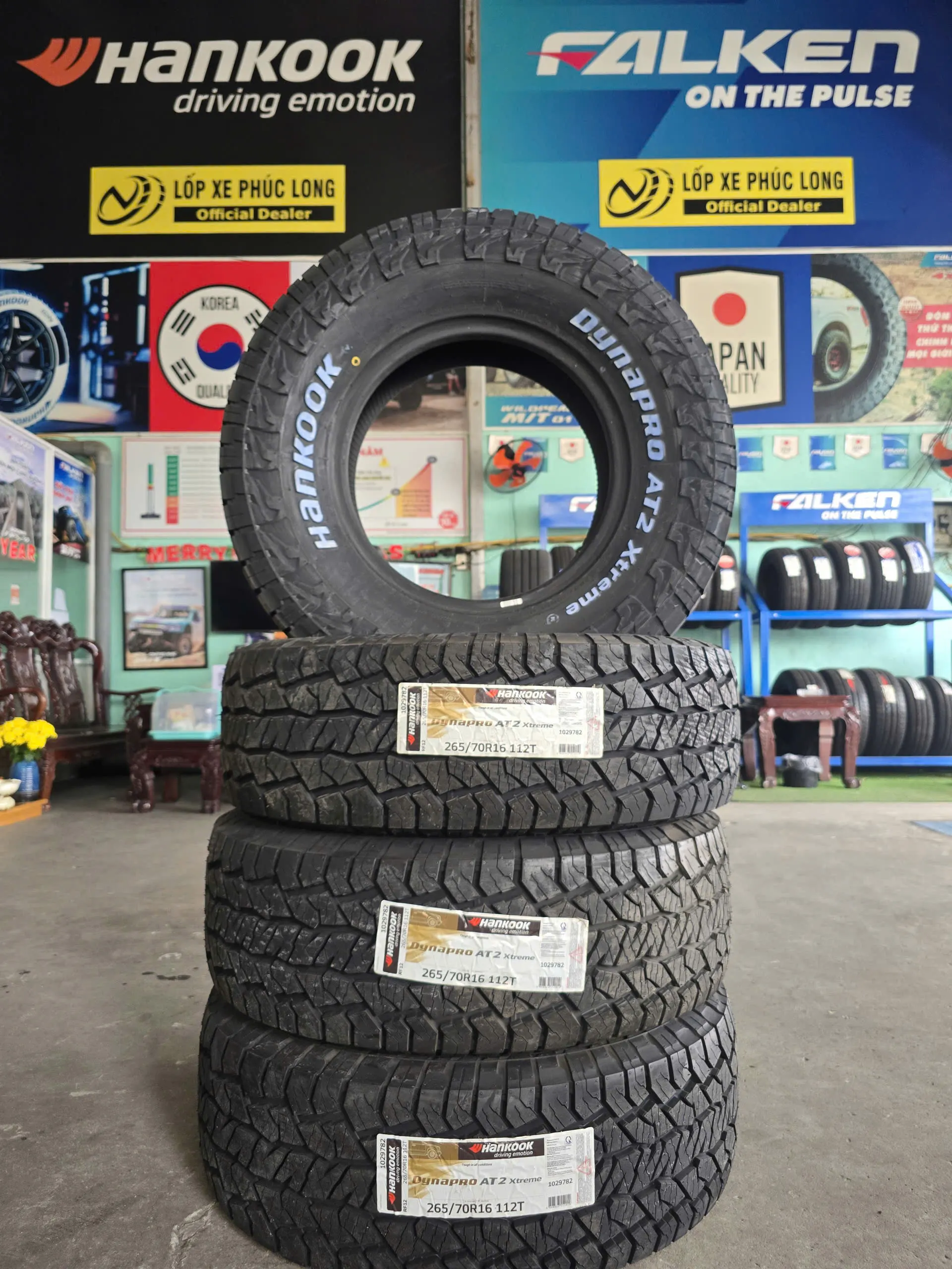 Lốp địa hình Hankook Dynapro RF12 265/70R16 A/T