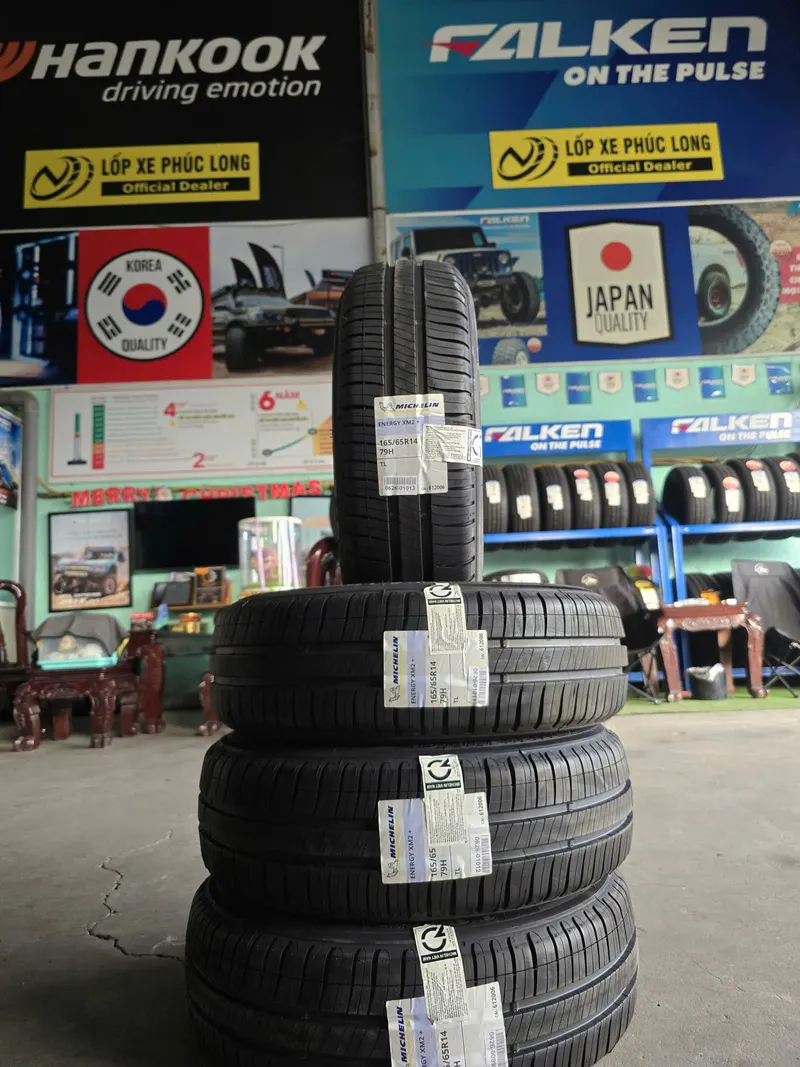 Lốp Michelin Energy XM2 165/65R14 79H: Bền Bỉ & An Toàn Vượt Trội