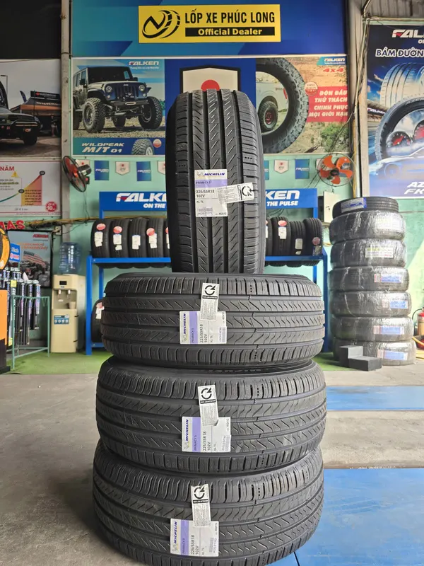 Lốp Michelin Primacy 5 225/55R18 102V: Êm Ái Vượt Trội từ Pháp