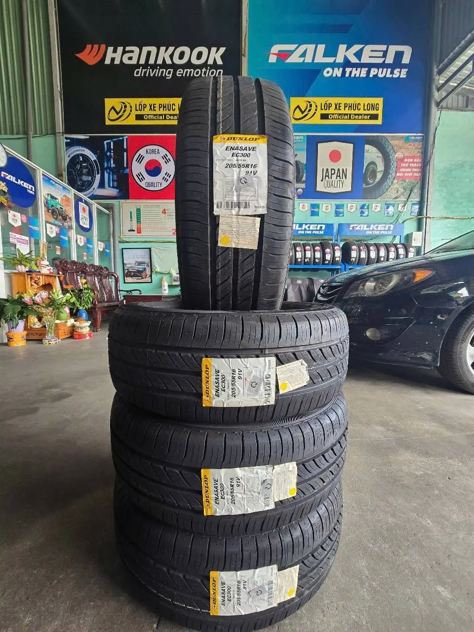 Alternative view of Lốp Dunlop Enasave EC300 205/55R16 91V