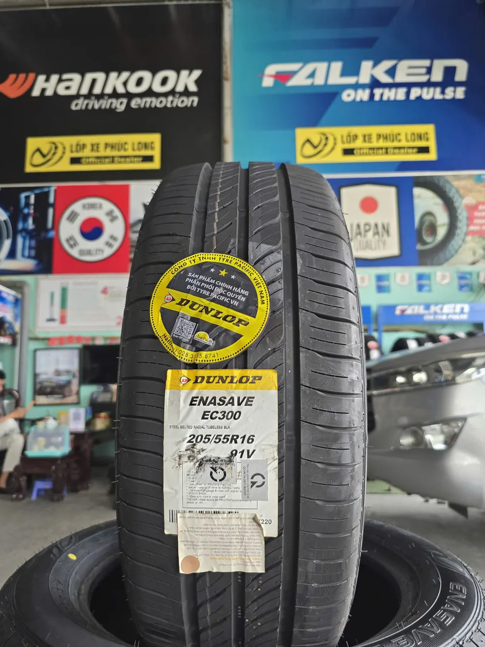 Lốp Dunlop Enasave EC300 205/55R16 91V