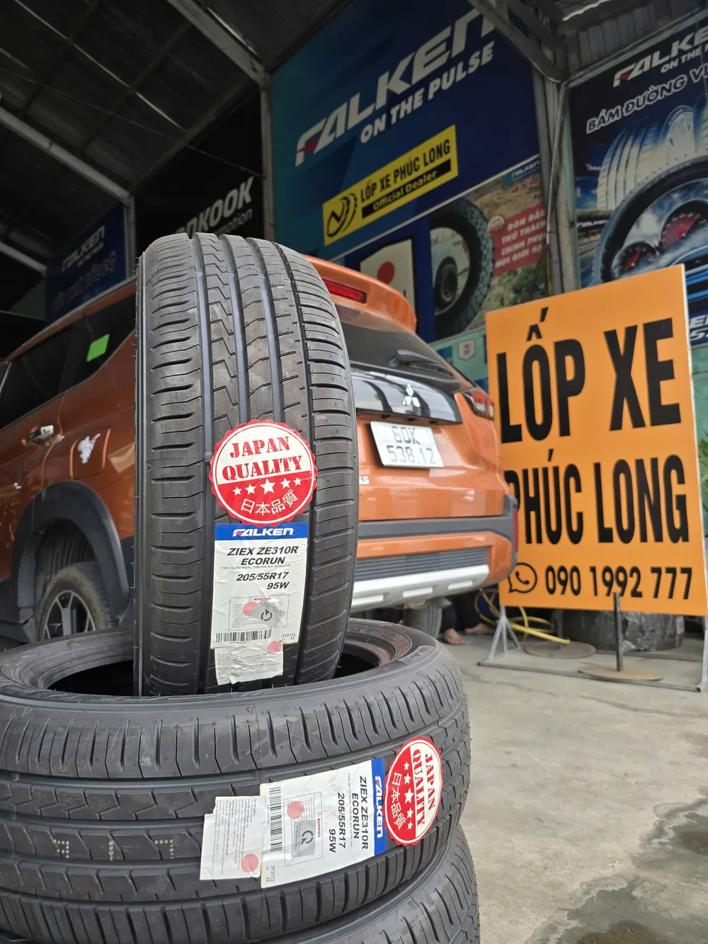 Lốp Falken ZE310 Ecorun 205/55R17 95W Nhật Bản