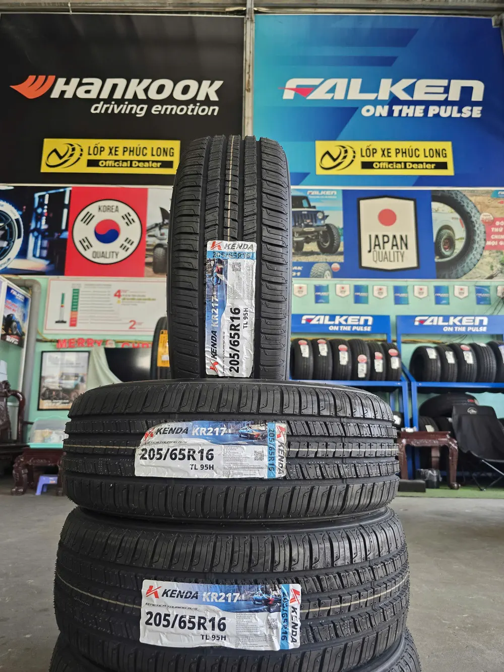 Lốp 205/65R16 Kenda Touring A/S KR217