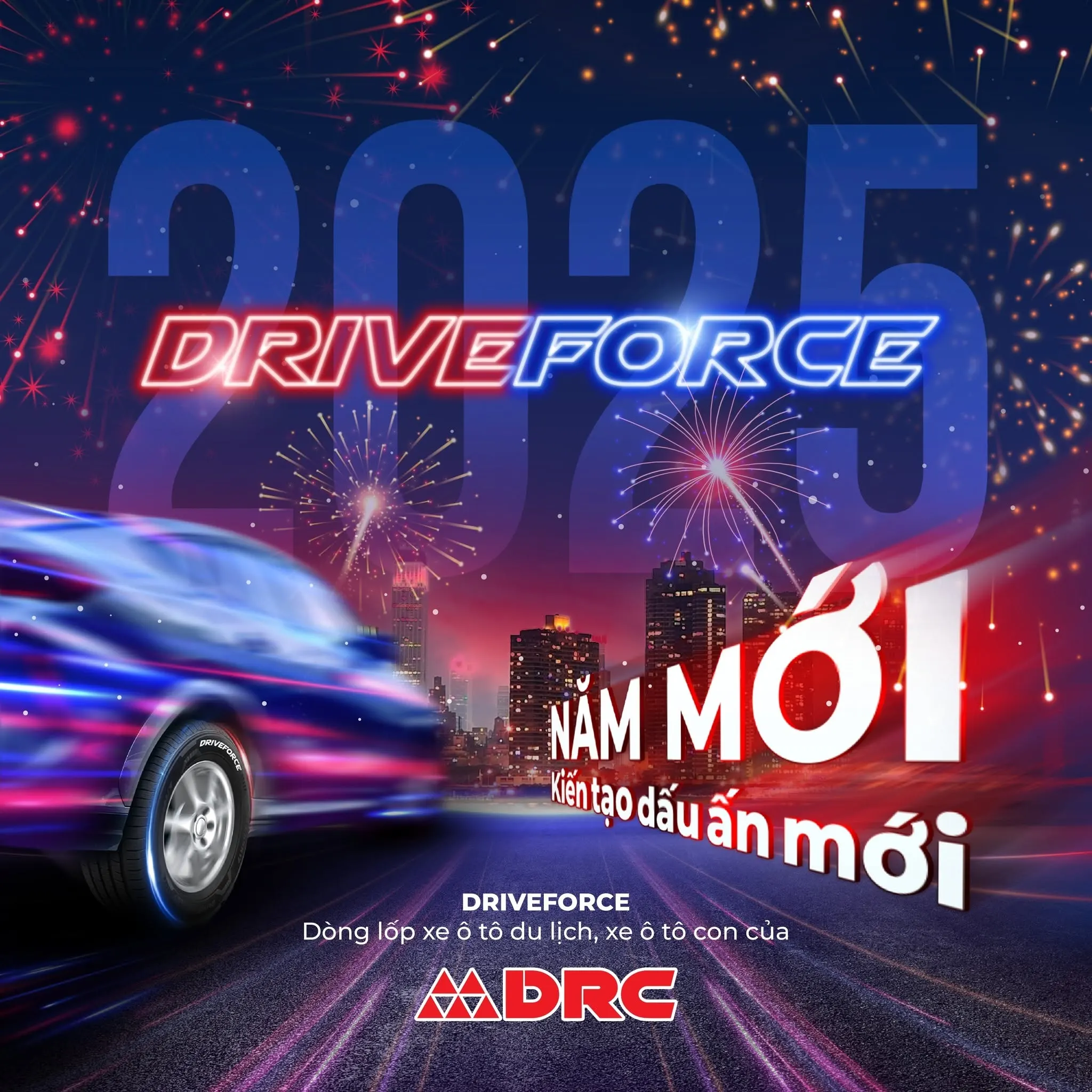 Lốp ô tô Driveforce - Thương hiệu Việt Nam