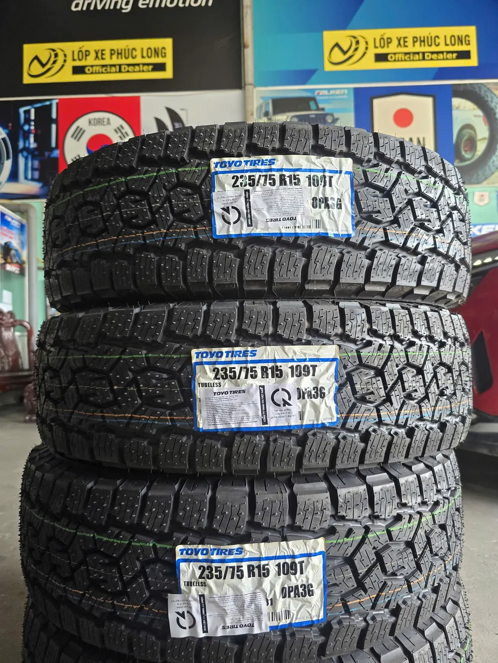 Lốp Toyo Open Country 3G 235/75R15 109T