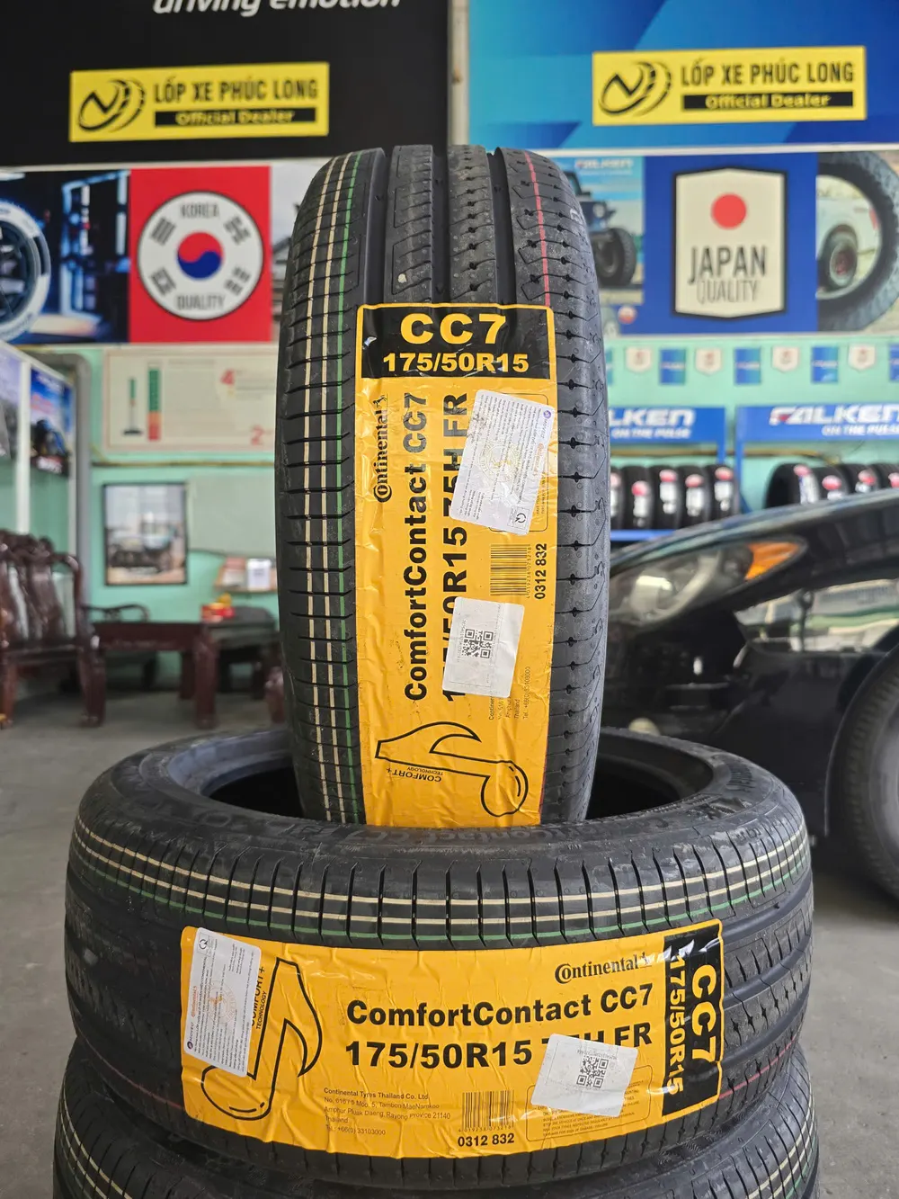 Lốp Continental ComfortContact CC7 175/50R15