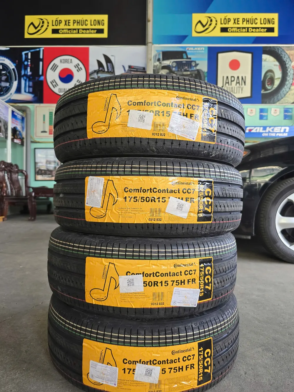 Lốp Continental CC7 175/50R15