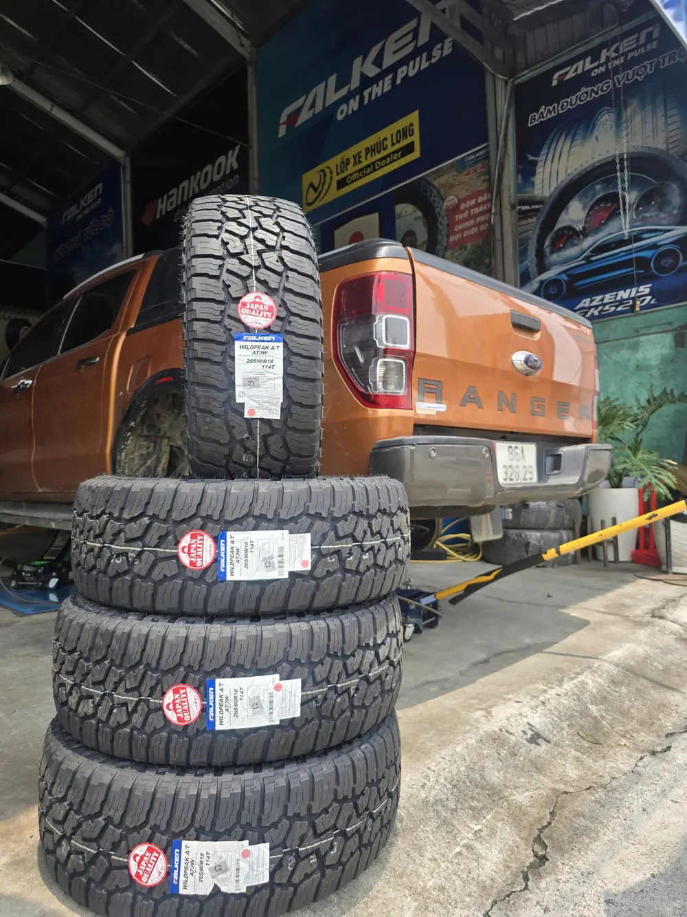 Lốp Falken Wildpeak A/T3W 265/60R18 114T chính hãng