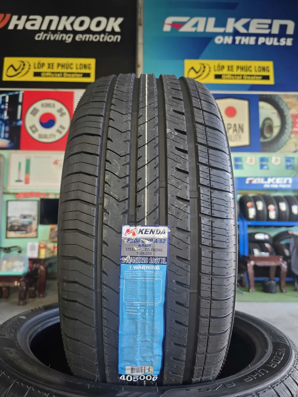 Lốp Kenda Vezda A/S 2 KR405 245/45R20 cho VinFast VF8 Plus