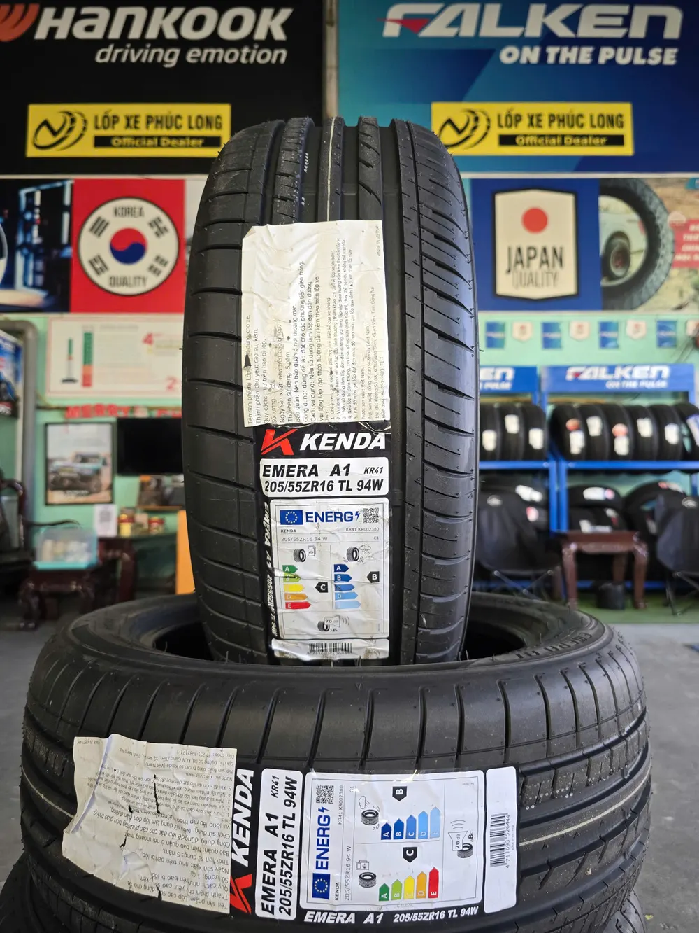 AUTO-DRAFTLốp Kenda Emera A1 KR41 205/55R16 94W