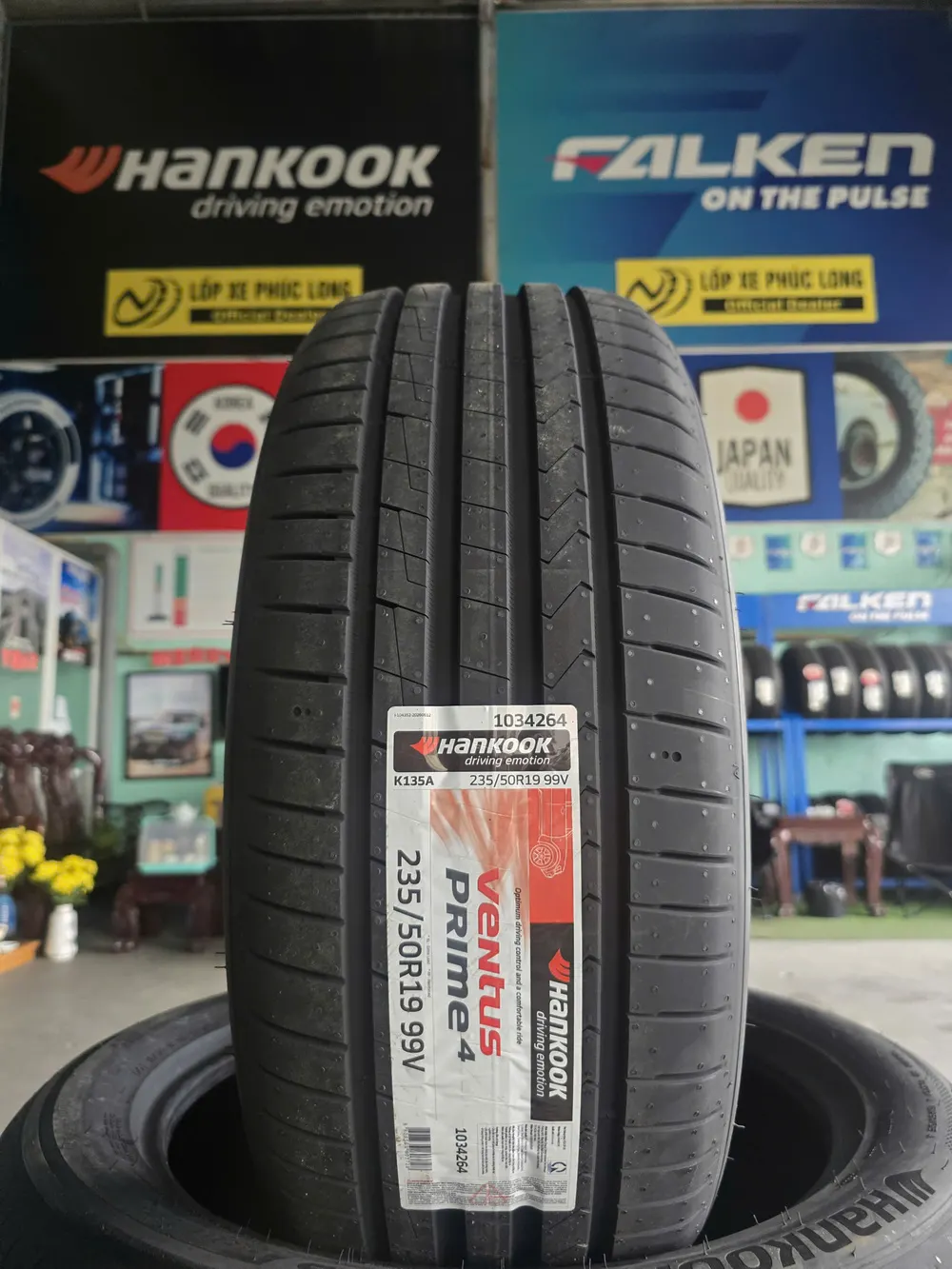 Lốp Hankook Ventus Prime4 K135 235/50R19 99V Chính Hãng