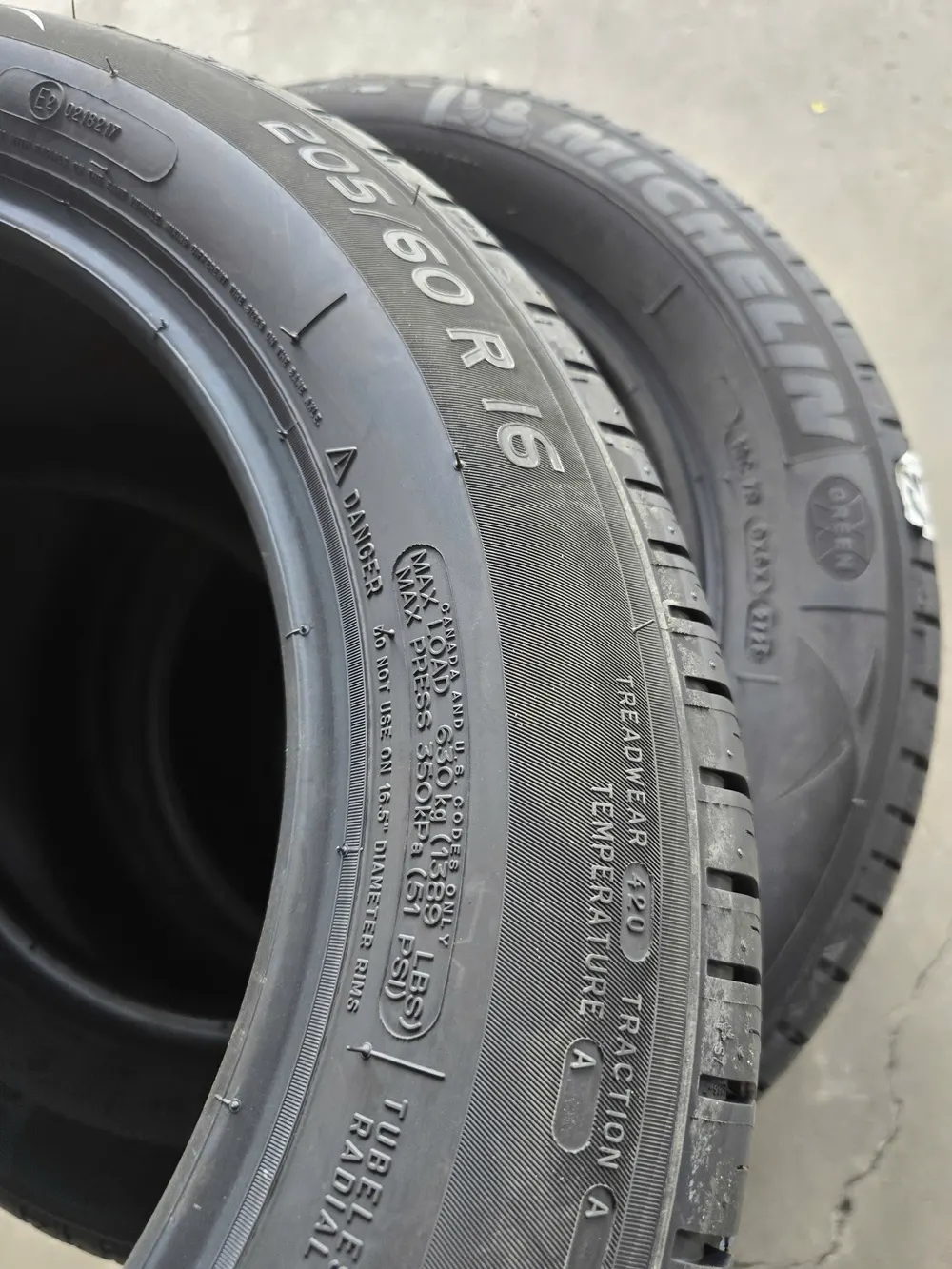 Lốp Michelin Energy XM2 205/60R16 92V TL