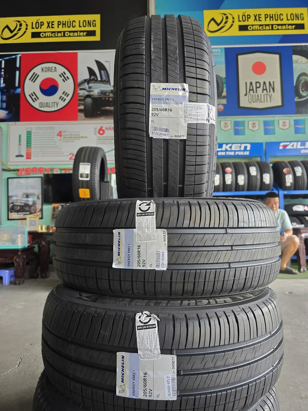 Lốp Michelin Energy XM2 205/60R16 92V TL từ Pháp