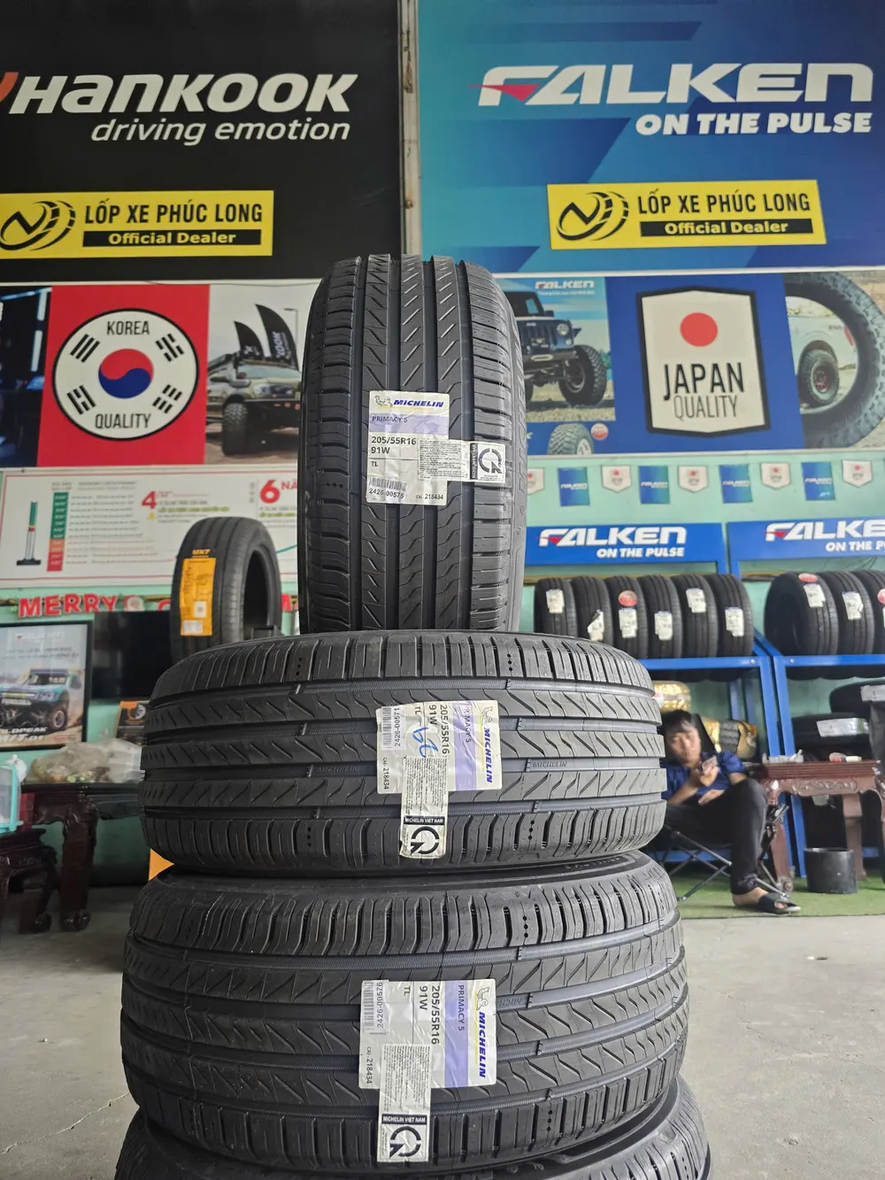 Lốp Michelin Primacy 5 205/55R16 91W