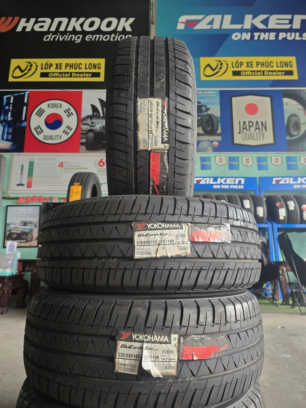 Lốp Yokohama RY55 235/65R16C cho Hyundai Solati