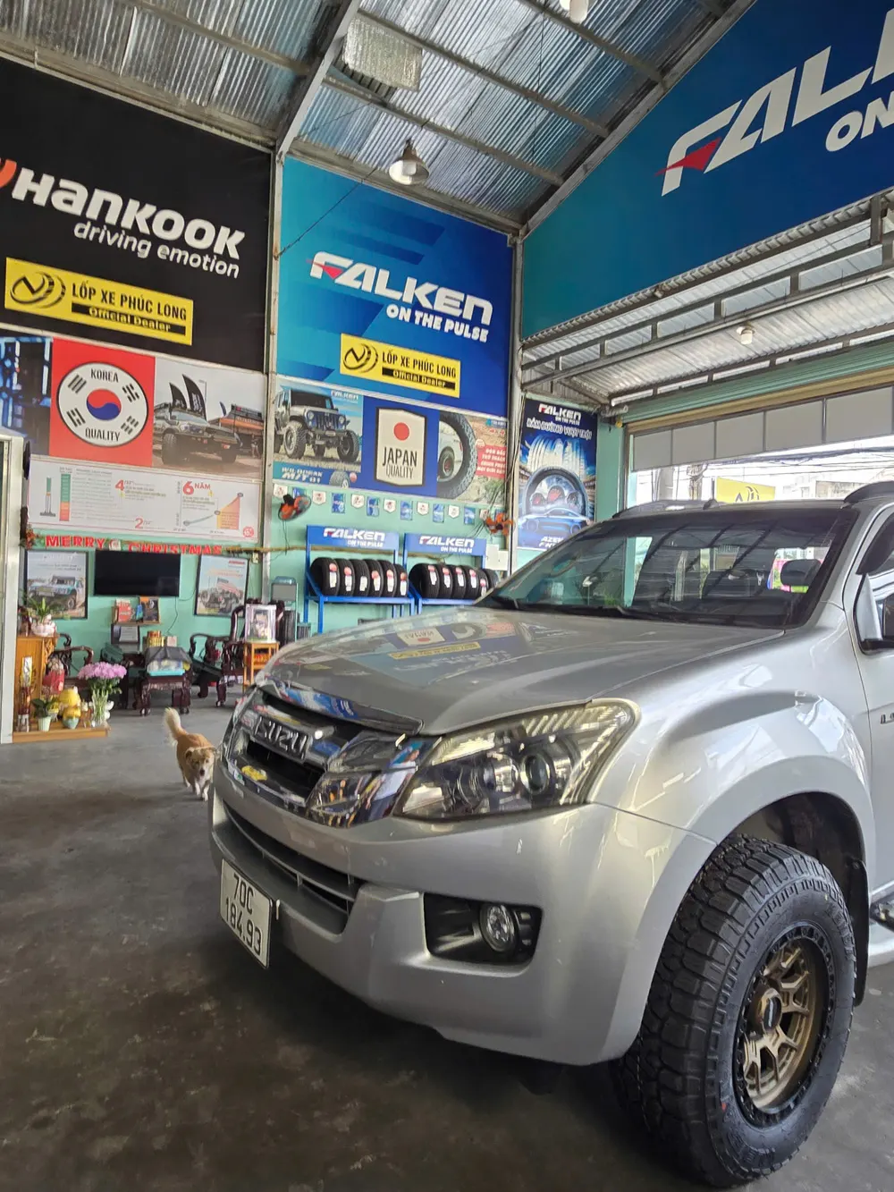 Isuzu Dmax Lốp Kenda Klever KR628 A/T 245/70R16