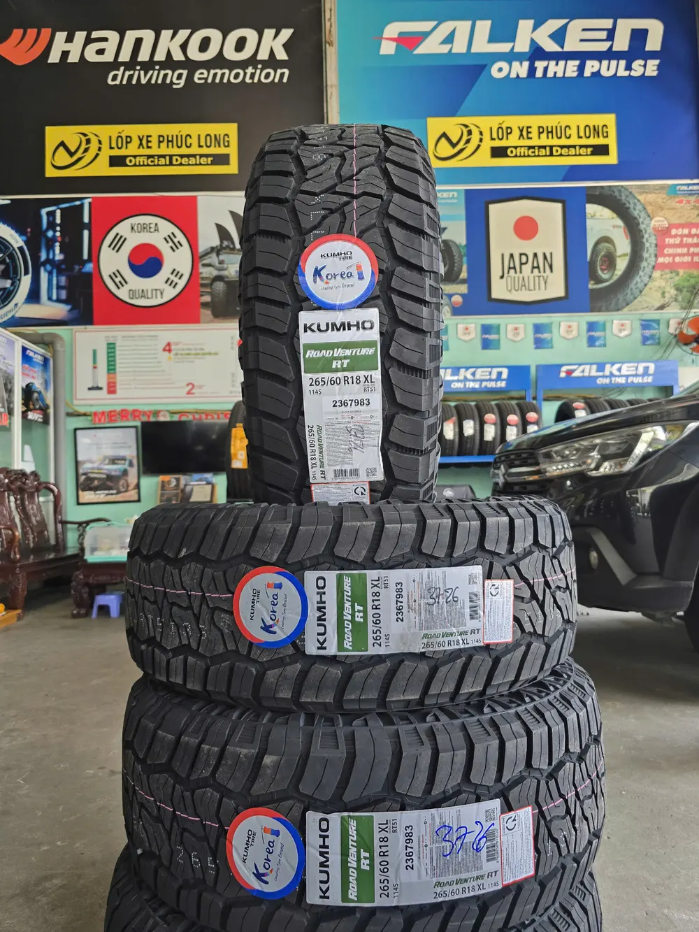 Lốp Kumho Road Venture RT51 265/60R18 114S XL