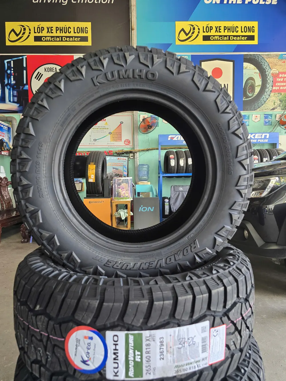 Lốp Kumho Road Venture RT51 265/60R18 114S XL