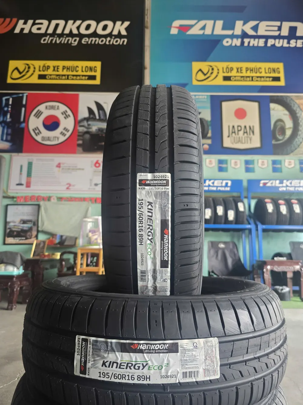 Lốp Hankook Kinergy Eco2 K435 195/60R16