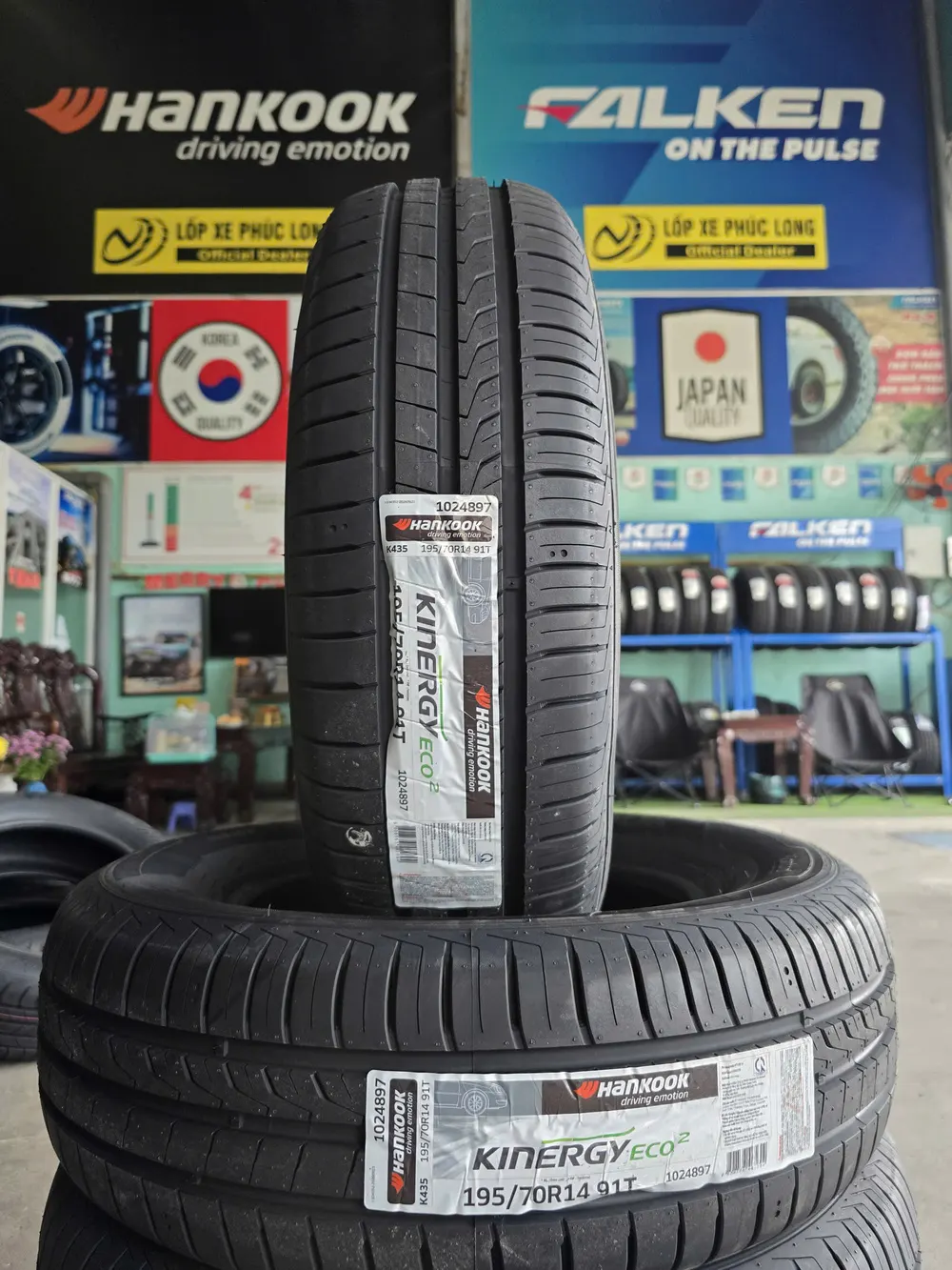 Lốp Hankook Kinergy Eco2 K435 195/70R14