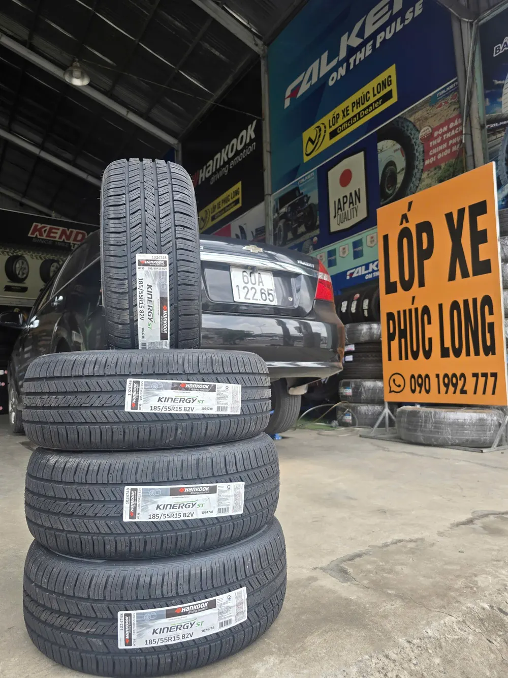 Lốp Hankook Kinergy ST H735 185/55R15