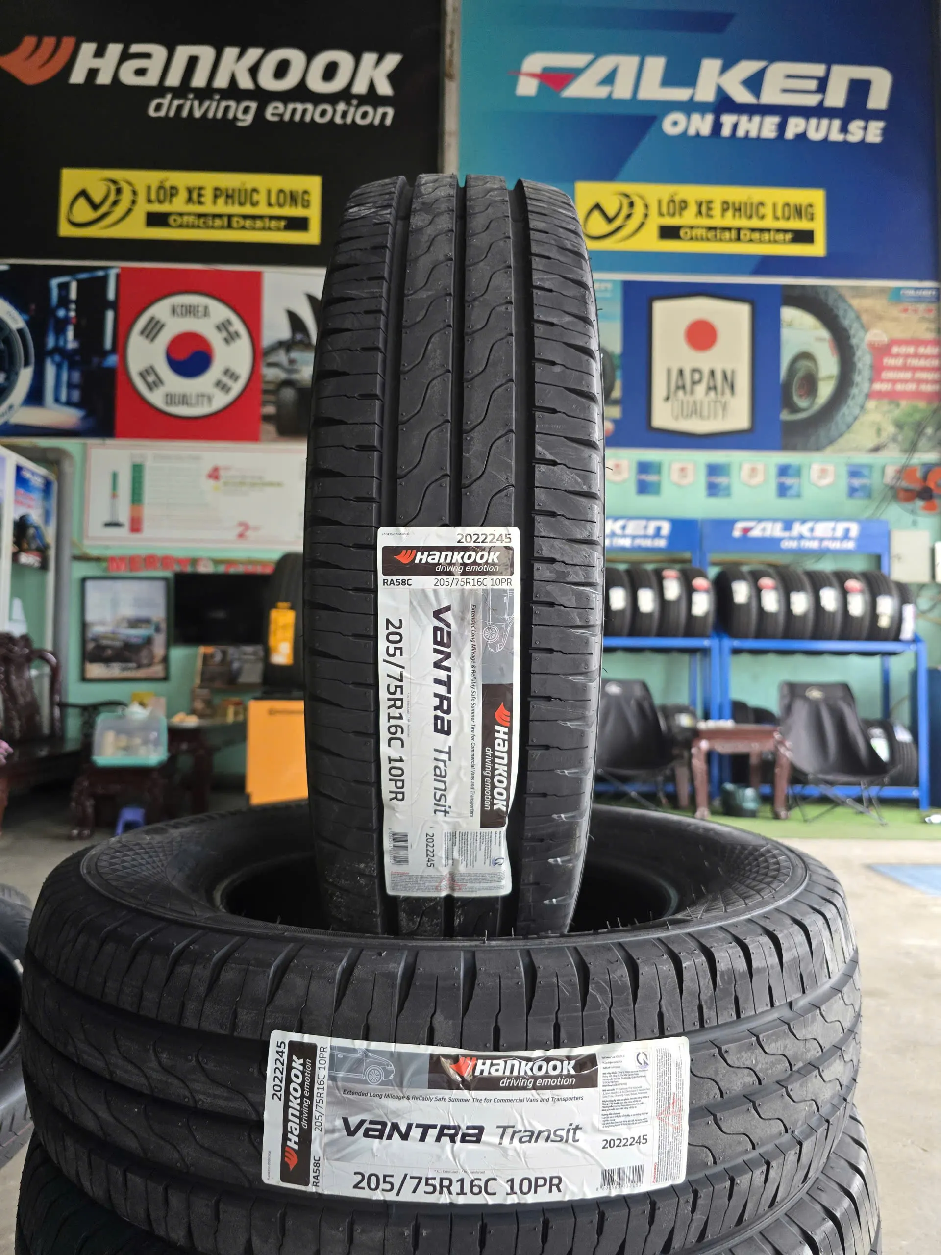 Lốp Hankook Vantra Transit RA58C 205/75R16C