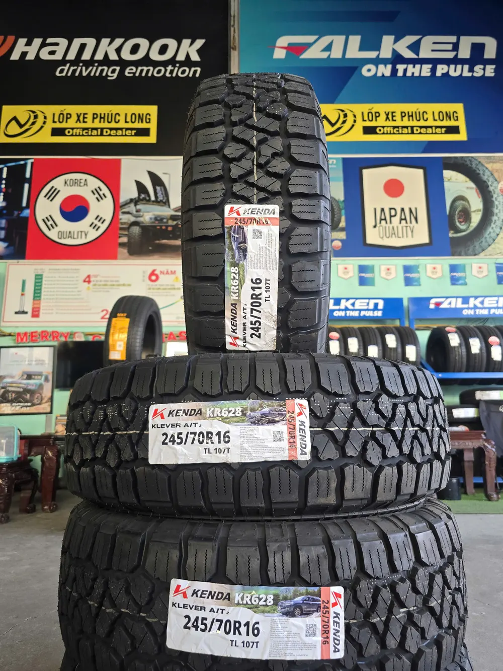 Lốp Kenda Klever KR628 A/T 245/70R16 107T
