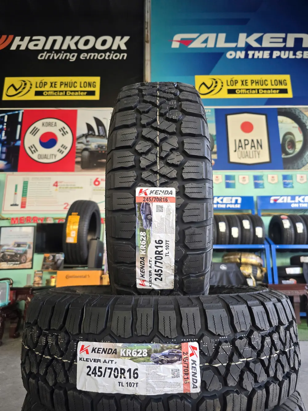 Lốp Kenda Klever KR628 A/T 245/70R16
